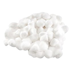 Sno-White Cotton Balls 66g 100_ Pure Cotton 200pcs
